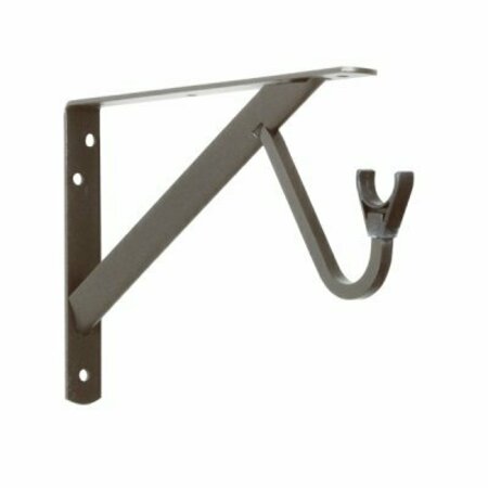 JOHN STERLING 11-1/4 in.Brz Shel Bracket RP-0495-BRZ